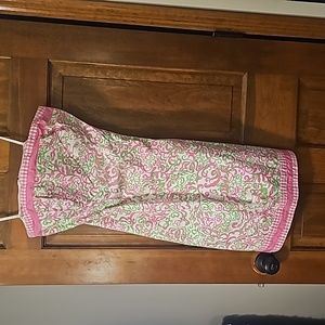 Lilly Pulitzer strapless dress